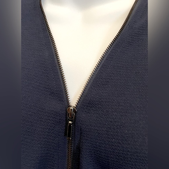 Kismet XL jumper with zippered front full length pant bottoms in a medium blue. - Picture 3 of 8